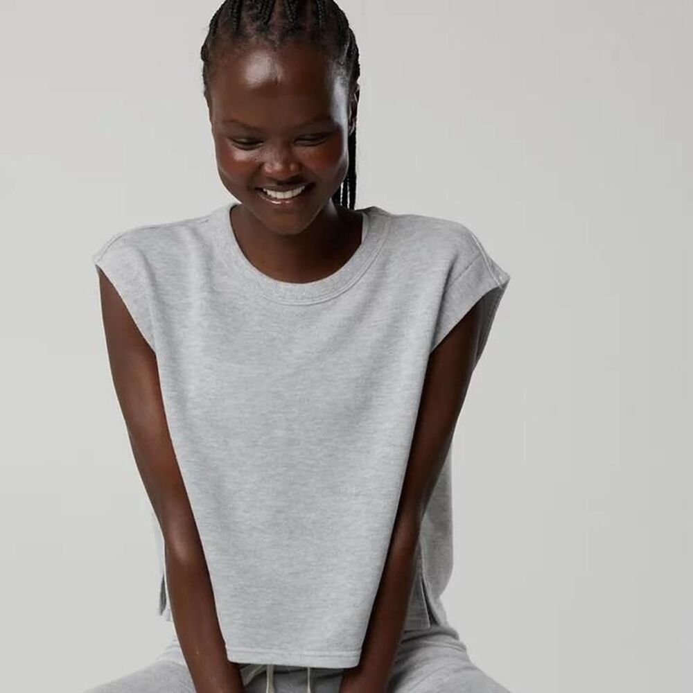 Aerie Women's Grey Crop-top